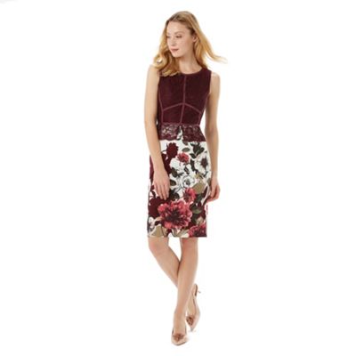 Phase Eight Multi-Coloured Hansel Floral Lace Dress